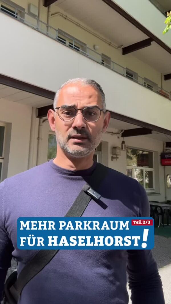 Wir haben gehandelt und mehr Parkraum erreicht.

#Haselhorst #Spandau #Berlin #Parkplätze #afd
